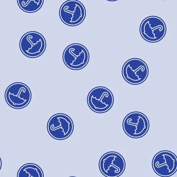 Keep dry product label warning glyph seamless pattern Stock Illustration