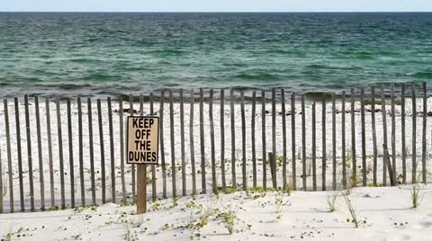 Keep Off The Dunes Stock Footage 11551255