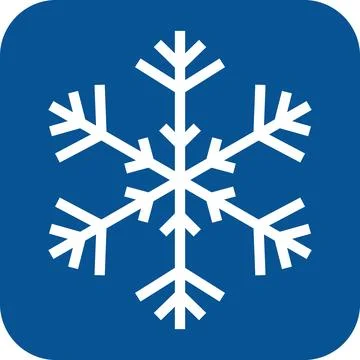 Keep frozen. Snowflake marking. Keep below zero. Air conditioner. Snowflake icon Illustrazione stock
