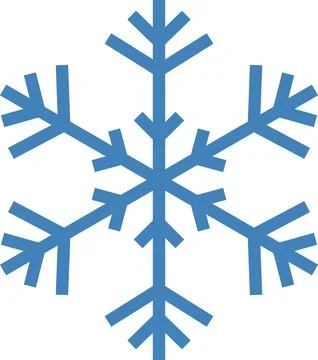 Keep frozen. Snowflake marking. Keep below zero. Air conditioner. Snowflake icon Stock Illustration