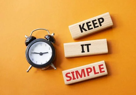 Keep it real symbol. Concept word Keep it real on wooden blocks. Beautiful .. Stock Photos