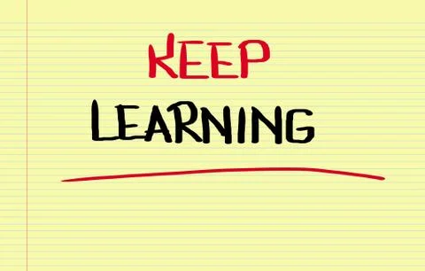 Keep Learning Concept 스톡 일러스트