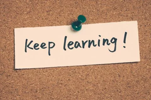Keep learning Stock Photos