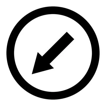 Keep left Vector Icon Design Illustration Stock Illustration