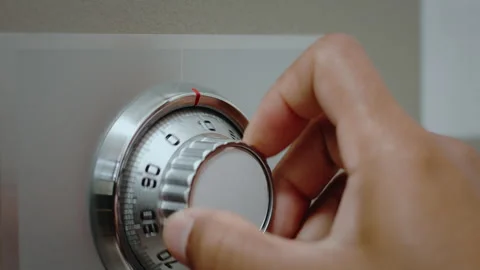 Keep money in the safe box. Locking of a safe on dial. Stock-Footage 342524940