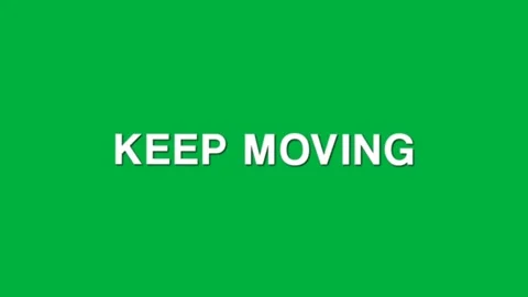Keep Moving Stock Footage 318573901