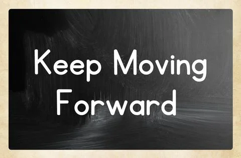Keep moving forward Stock Photos