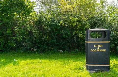 Keep our parks clean Stock Photos