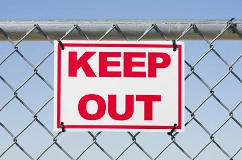 Keep out Stock Photos