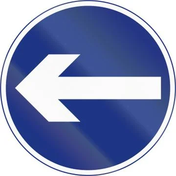 Keep Right in Ireland Illustrazione stock