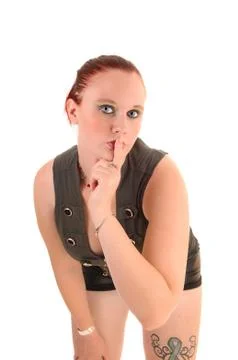 Keep secret. Stock Photos