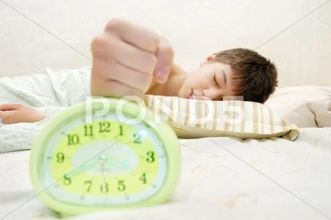 Keep silence - let me sleep Stock Photos