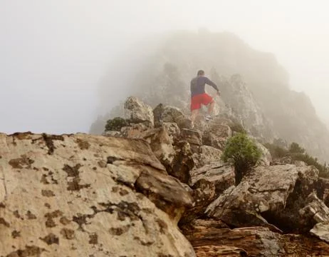 Keep on striving for the top Stock Photos