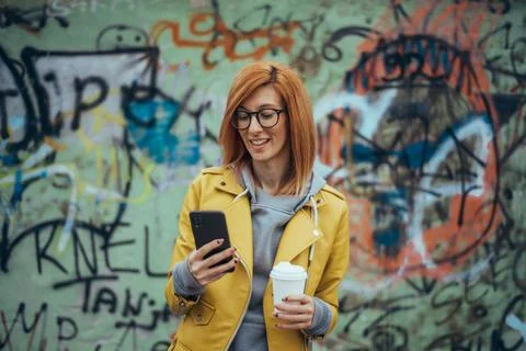Keep in touch with the world around you Stock Photos