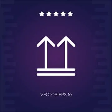 Keep up vector icon Stock Illustration