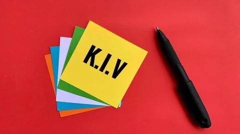 Keep in view text on yellow notepad. Business concept. Stock Photos