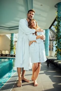 Keeping each other close Stock Photos