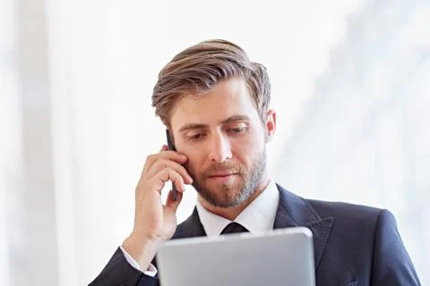 Keeping up with the latest statistics Stock Photos