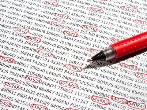 Keeping the log Foto stock