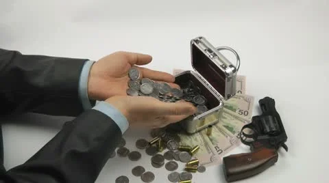  Keeping money. Stock Footage 10772265