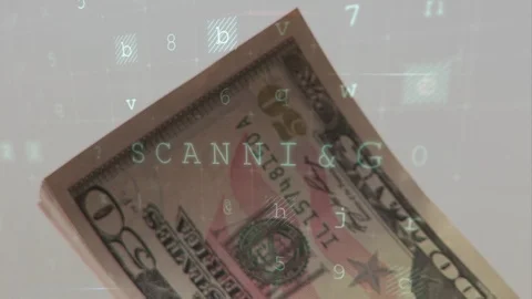 Keeping money secure Stock Footage 108609691