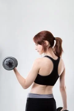 Keeping strong Foto stock