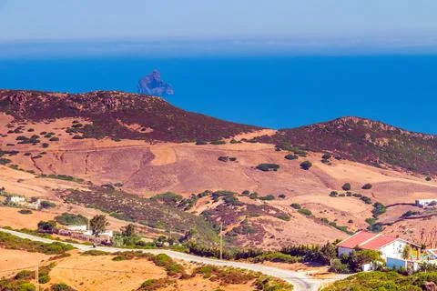 Kef Abbed Bizerte: The Magic Corner of Northern Tunisia. Stock Photos