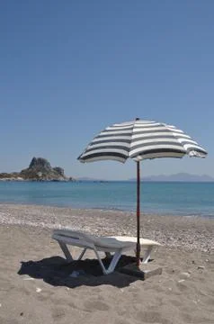Kefalos beach Stock Photos