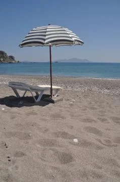 Kefalos beach Stock Photos