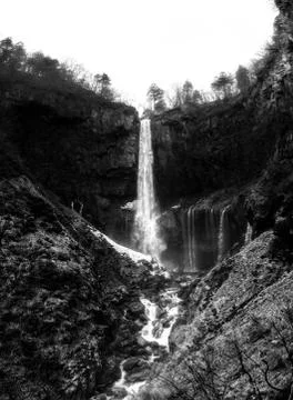 Kegon waterfall Stock Photos
