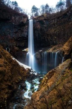 Kegon waterfall Stock Photos