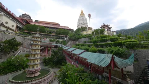 Keh Lok Si temple Stock Footage 327165656