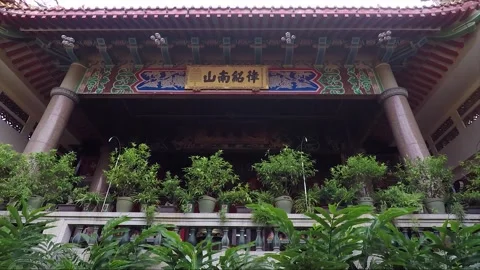 Kek Lok Si Buddhist Temple, George Town, Penang, Malaysia Stock Footage 296830207
