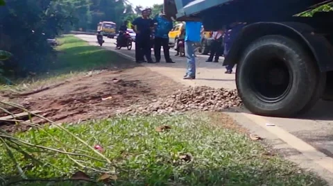 Kelantan flood Stock Footage 54803361