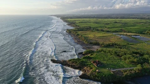 Kelating beach, Bali Stock Footage 116943085