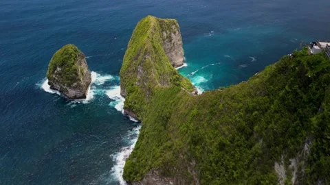 Kelengking beach bali Stock Footage 297714099