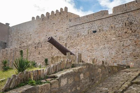 Kelibia, sights of Tunisia Stock Photos