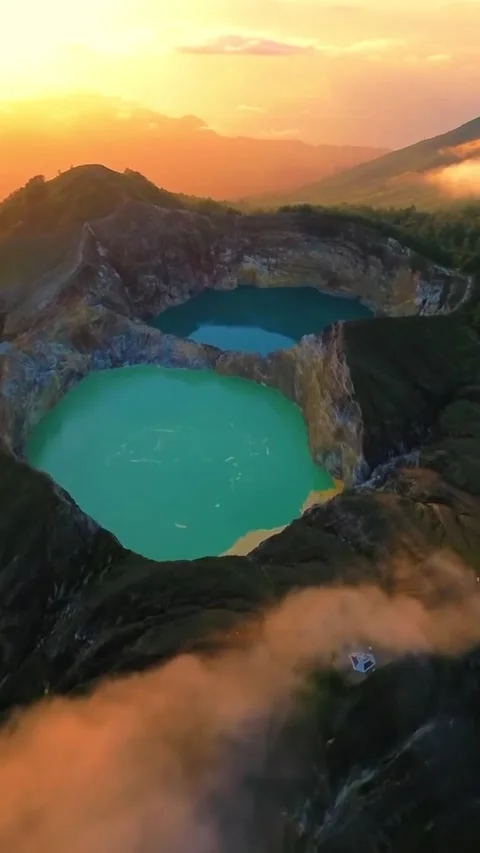 Kelimutu Video stock 280330387