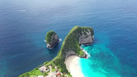 Kelingking Beach, Bali Video stock 282344373