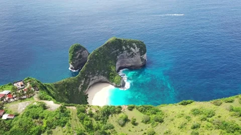 Kelingking Beach, Bali Video stock 282344375