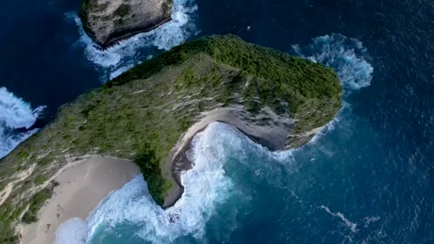 Kelingking beach Stock Footage 247306322