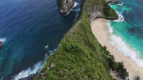 Kelingking Beach Stock Footage 319252884