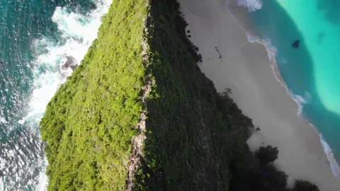 Kelinking Nusa Penida Drone HD 6 Stock Footage 212417419