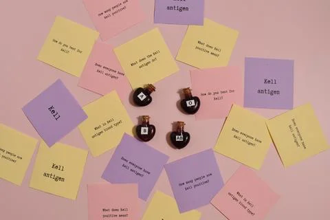 Kell antigen Stock Photos