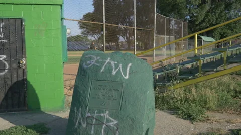  Kelly Park in Compton Stock Footage 54024576