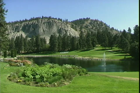 Kelowna Golf Stock-Footage 818366