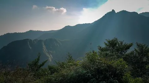 Kelud Mountain, Kediri, East Java, Indonesia Stock Photos