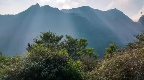 Kelud Mountain, Kediri, East Java, Indonesia Stock Photos