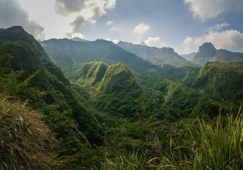 Kelud Mountain, Kediri, East Java, Indonesia Stock Photos