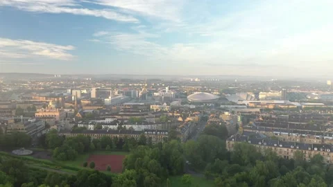 Kelvingrove Cityview Stock Footage 138026710